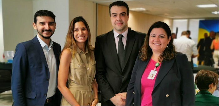Reunião com o Adido Agrícola do Brasil em Bogotá, Clovis Augusto Versalli Serafini