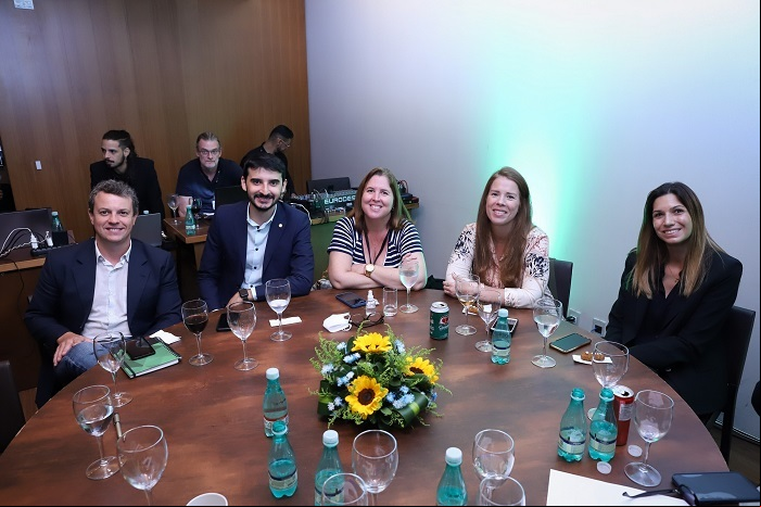 Equipe da Diretoria de Relações Internacionais da CNA
