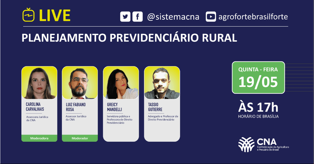 Planejamento previdenciario rural