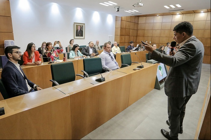 Maciel Silva, durante a abertura do encontro