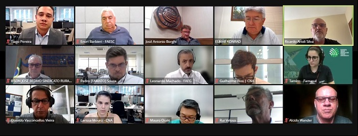 Reunião da Comissão Nacional de Cereais, Fibras e Oleaginosas