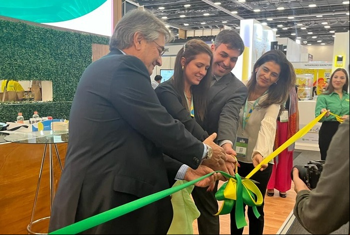 Inauguração do Pavilhão Brasil