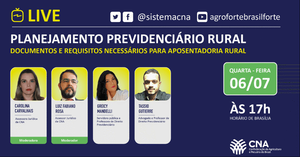 Planejamento previdenciario rural