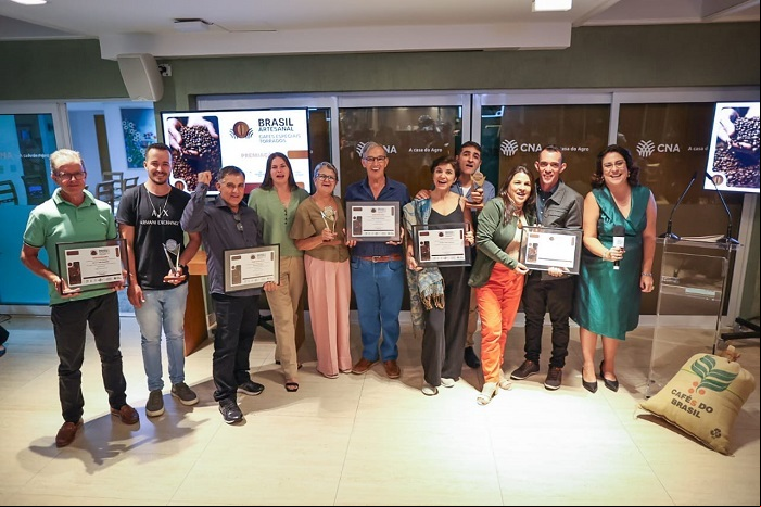 Vencedores da categoria café arábica