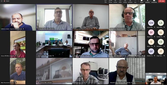 O assessor da CNA, Tiago Pereira, participou de reuniões de Câmaras Setoriais nesta semana