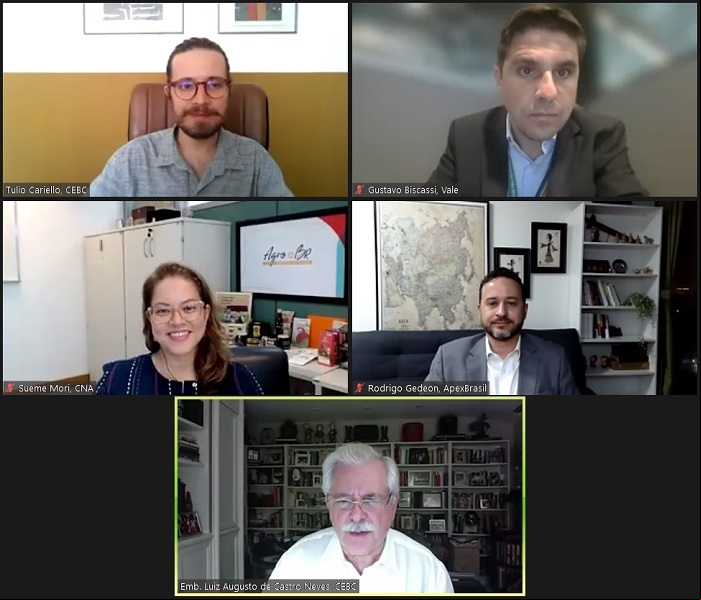 Em webinar do CEBC, istas debatem o futuro das exportações para o país asiático